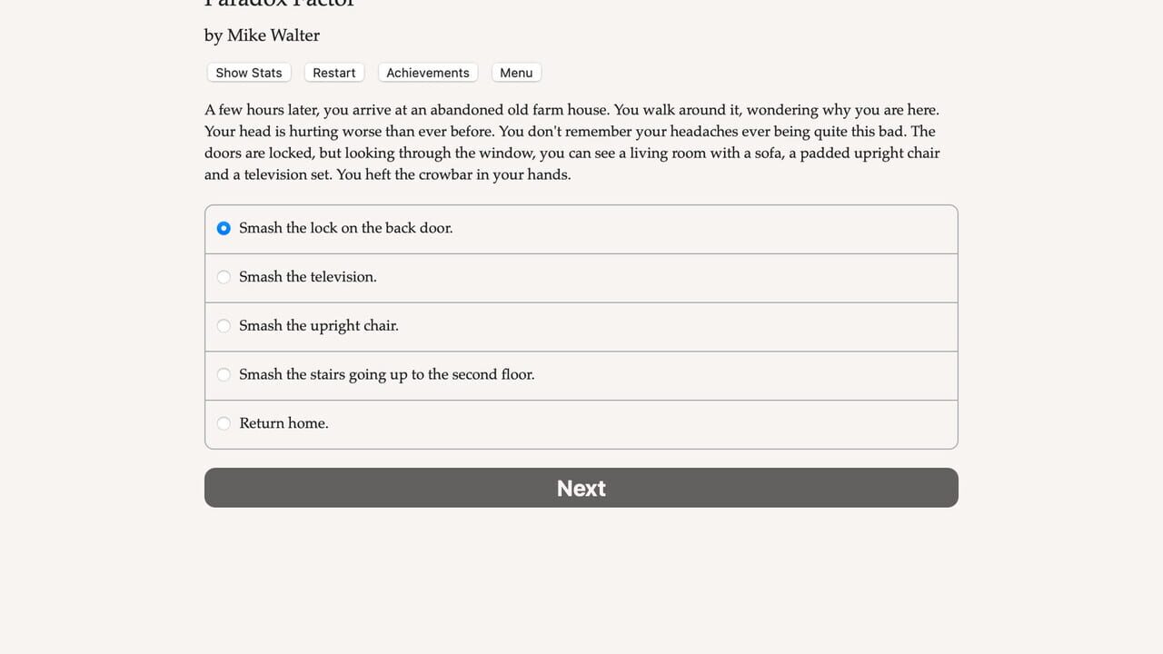 Paradox Factor — Screenshot 4