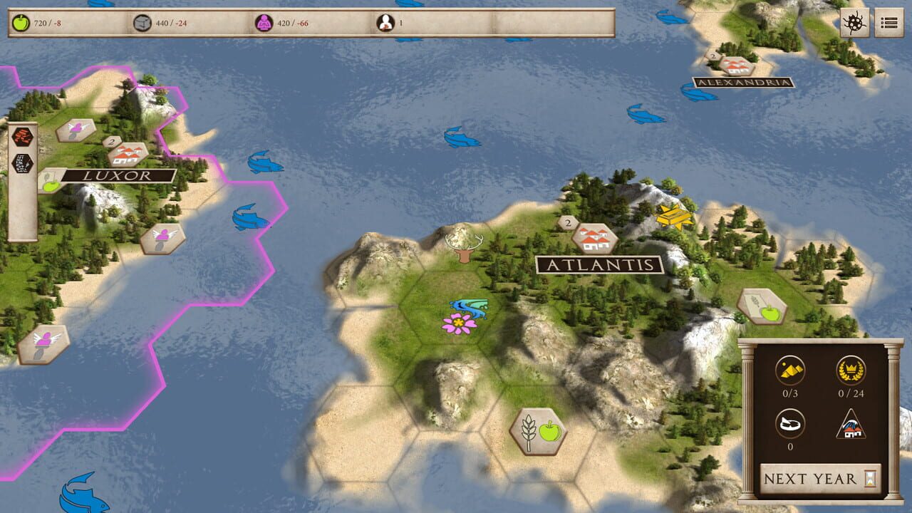 Screenshot de Critias Empire