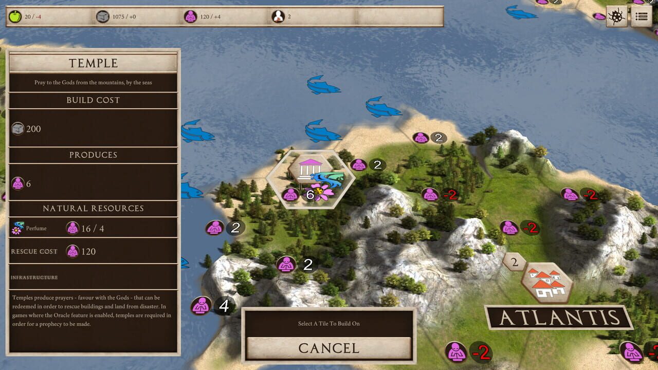 Screenshot de Critias Empire