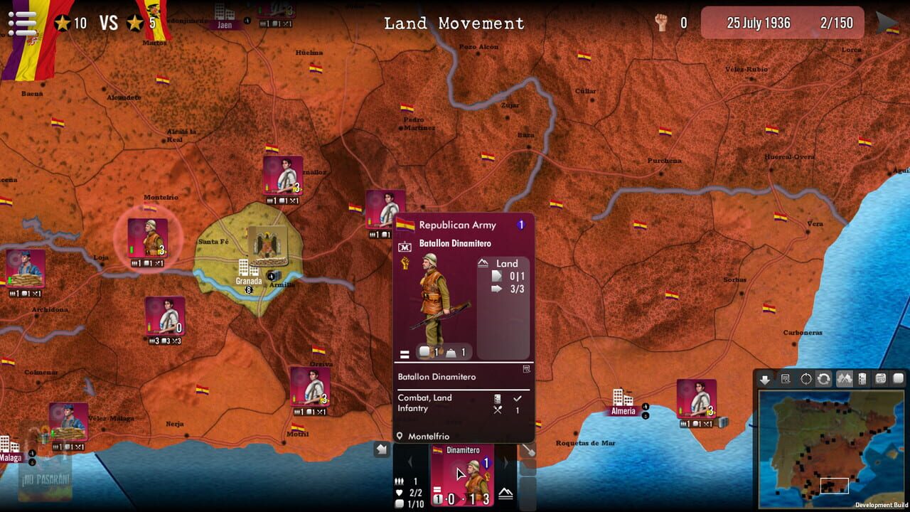Screenshot de SGS Spain at War