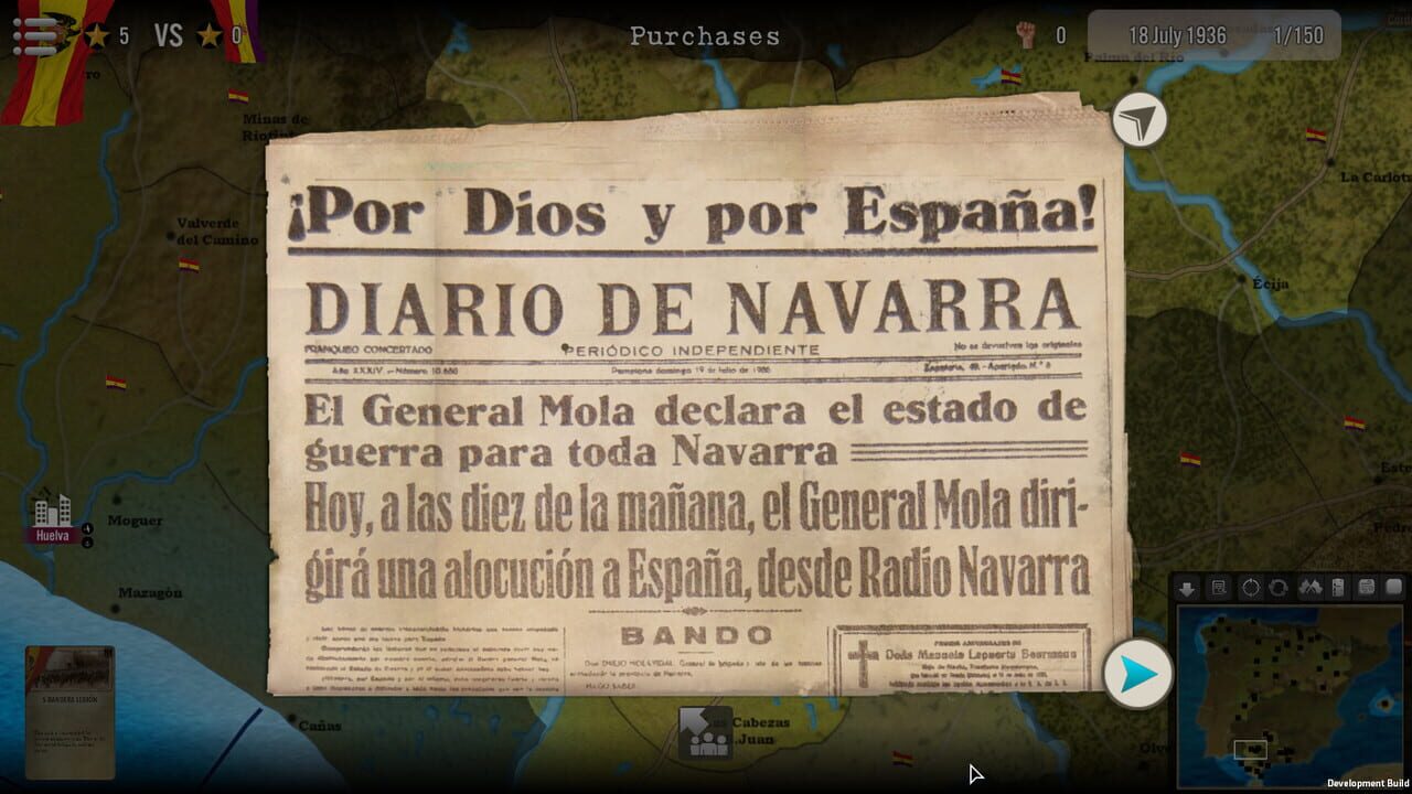 Screenshot de SGS Spain at War