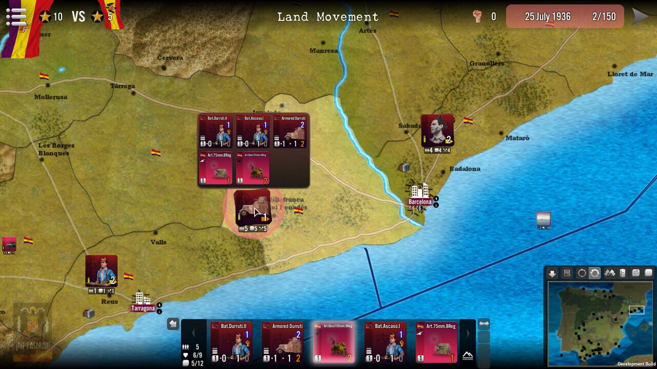 Screenshot de SGS Spain at War