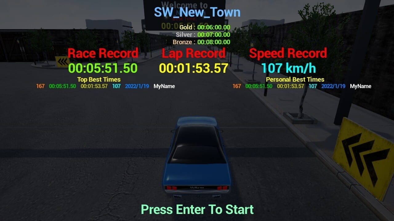 Capture 1 de Maze Workout: Western Lost Solo Car Racer