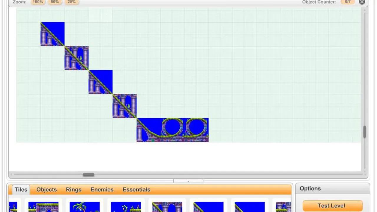 Sonic the Hedgehog Level Creator screenshot 2