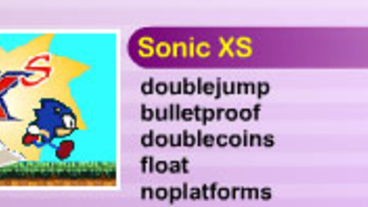 Sonic XS — Screenshot 2