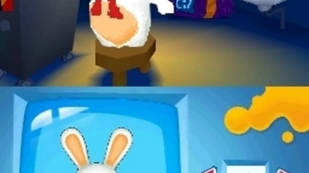 Rayman Raving Rabbids TV Party banner