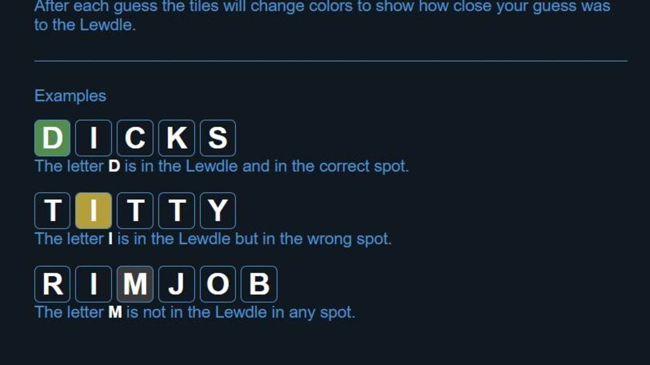 Lewdle Screenshot 1