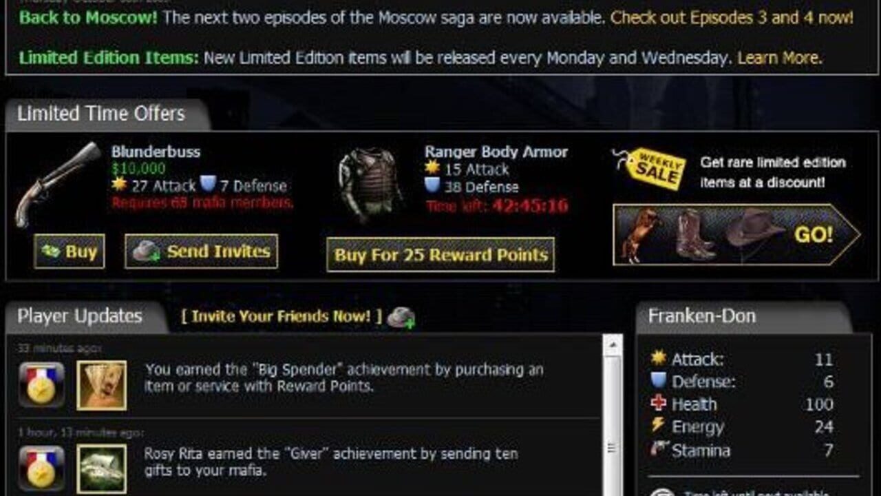 Mafia Wars — Screenshot 2