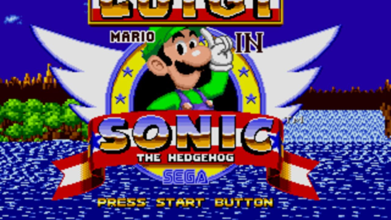 Luigi in Sonic the Hedgehog — Screenshot 2