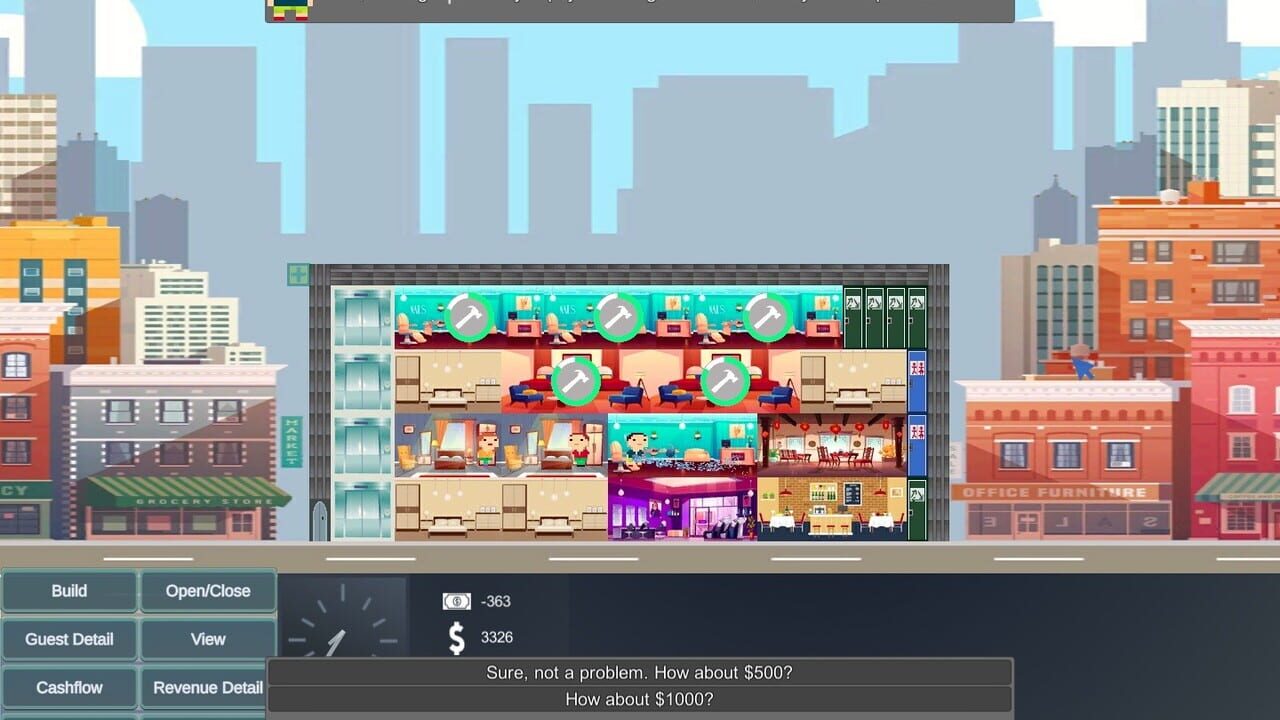 Hotel Manager Simulator — Screenshot 2