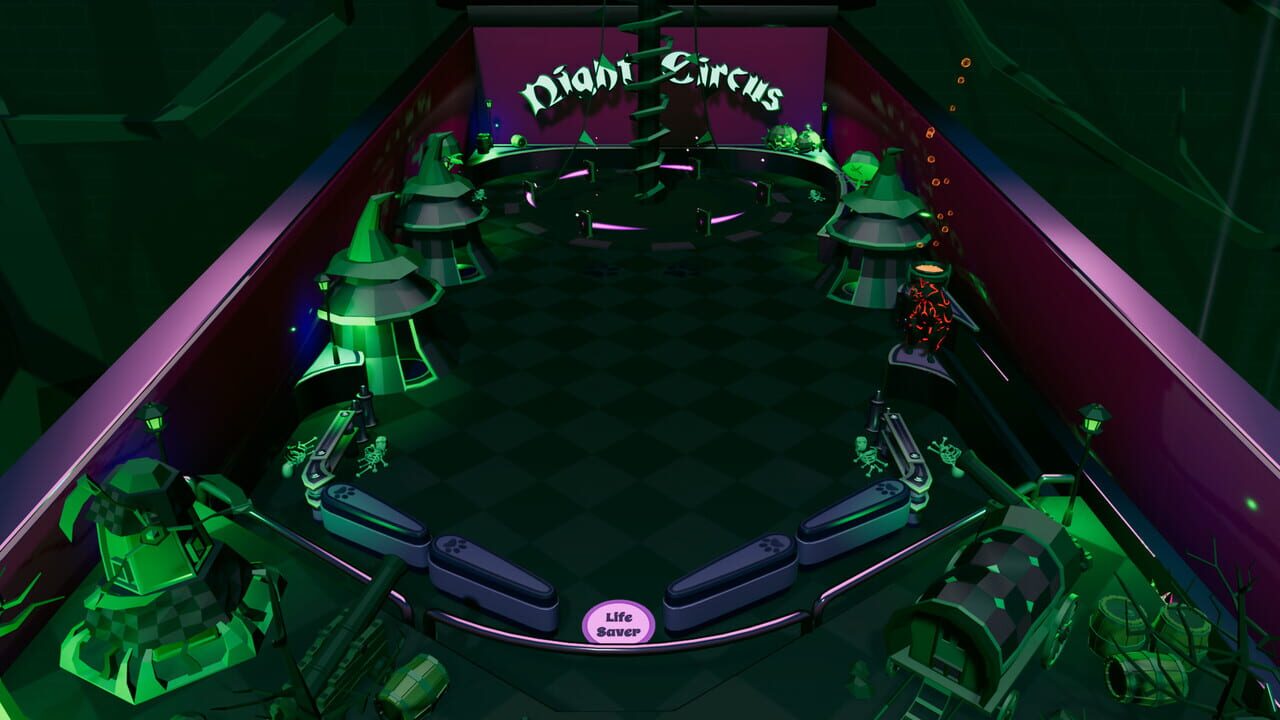 Roxy Raccoon's Pinball Panic: Ghoulish Games Image