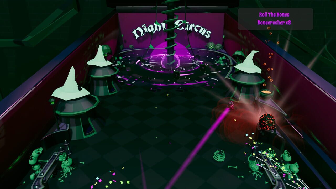 Roxy Raccoon's Pinball Panic: Ghoulish Games Image