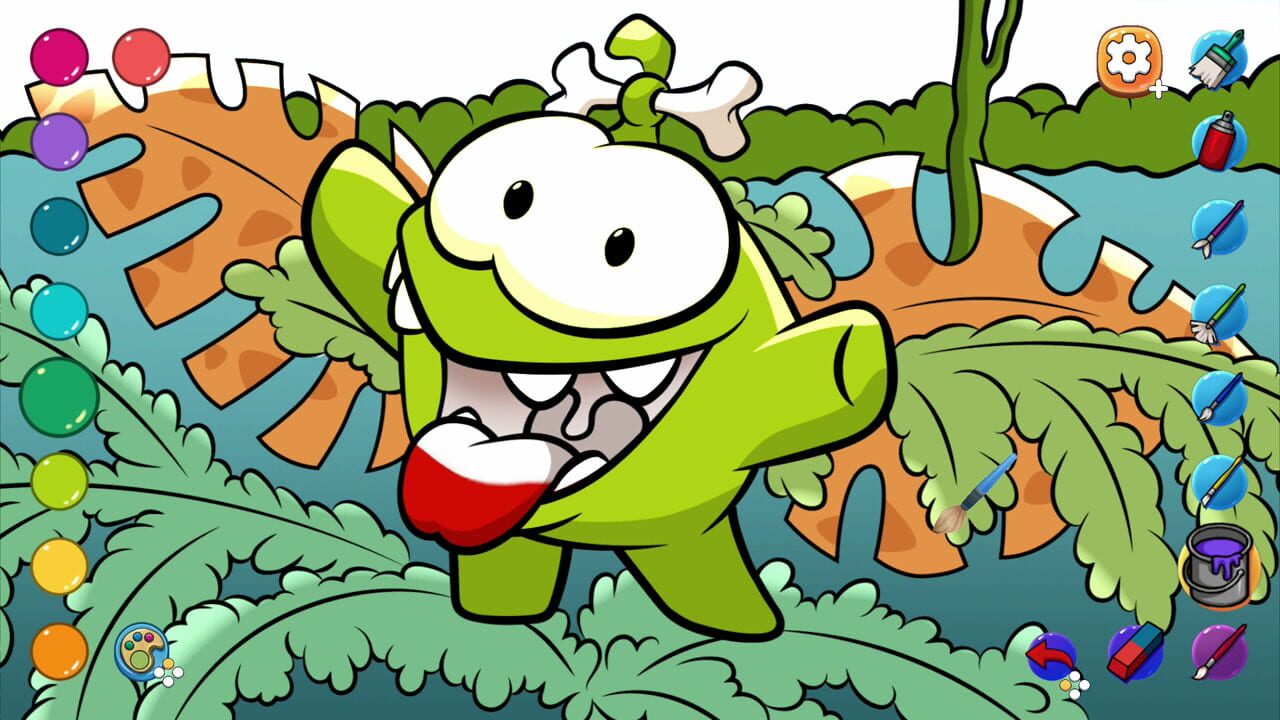 Om Nom: Coloring, Toons & Puzzle - Sweet Coloring Pages Image