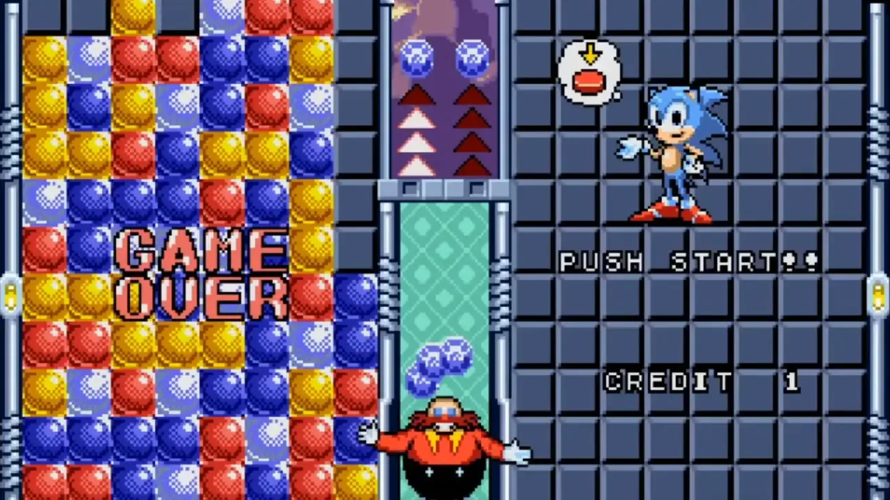 SegaSonic Bros. banner