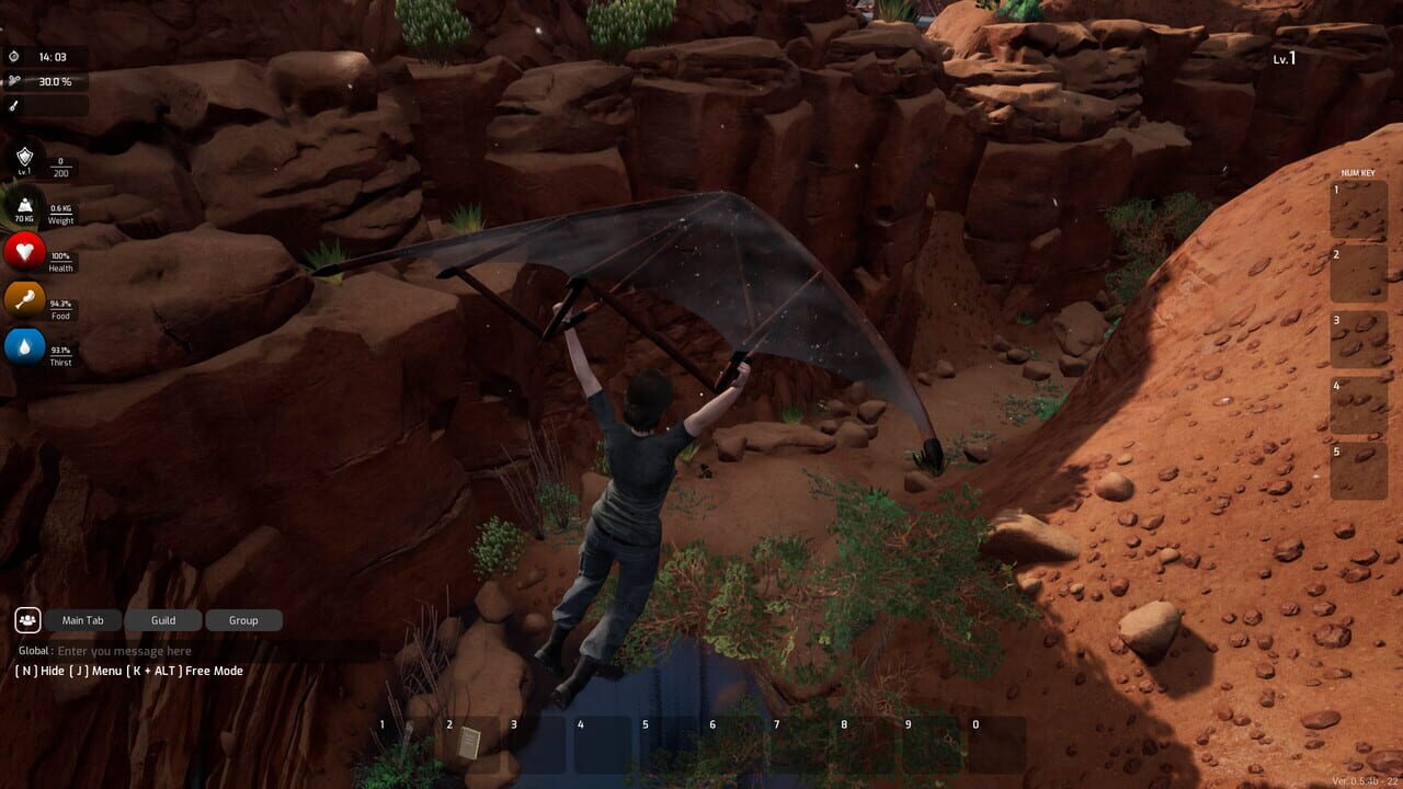 KeepUp Survival: Red Desert Map Image