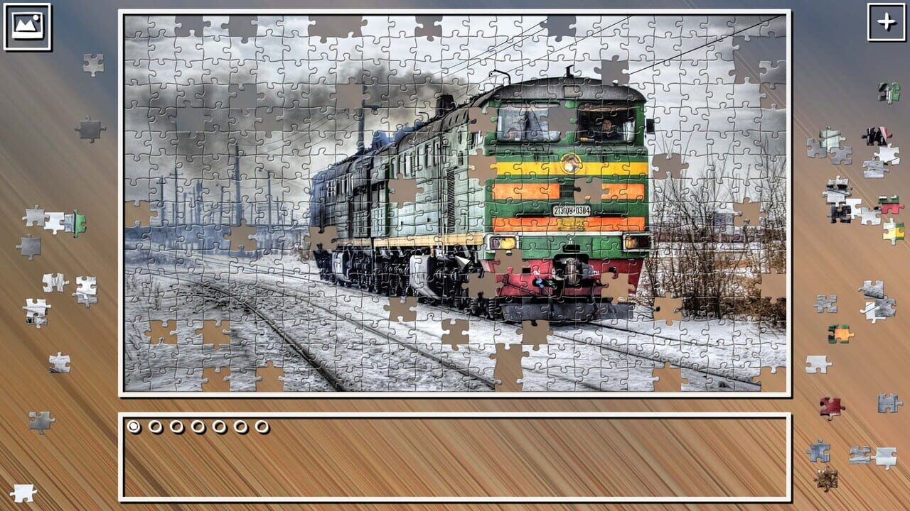 Super Jigsaw Puzzle: Generations - Trains 2 — Screenshot 4
