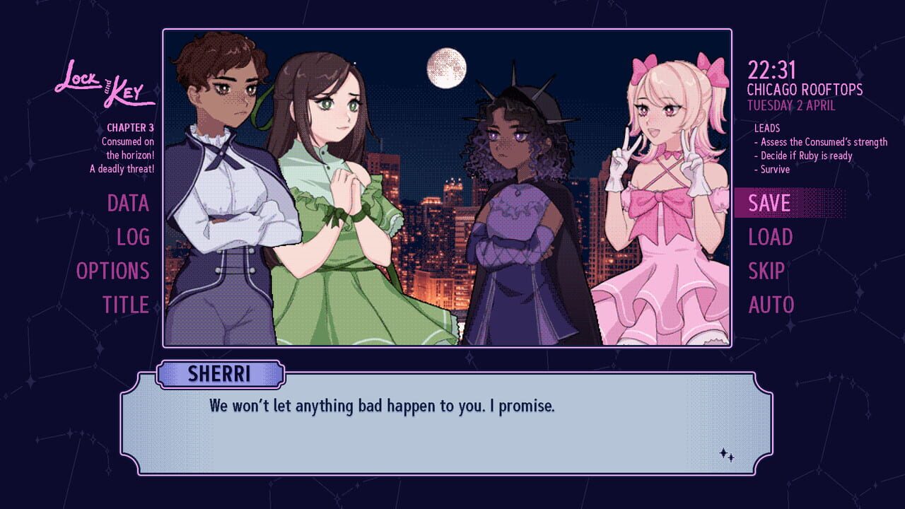 Lock & Key: A Magical Girl Mystery Image
