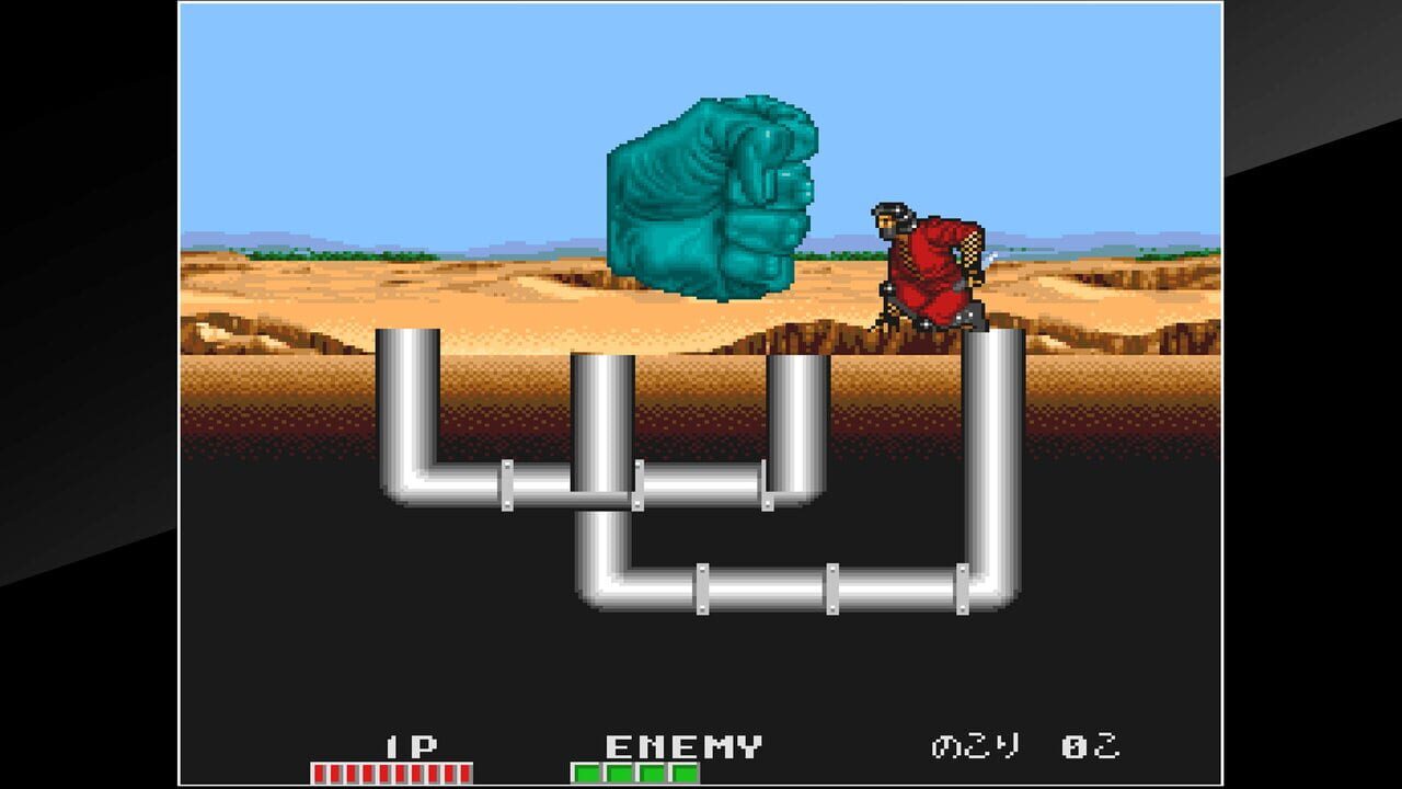 Arcade Archives: Trio the Punch — Screenshot 1