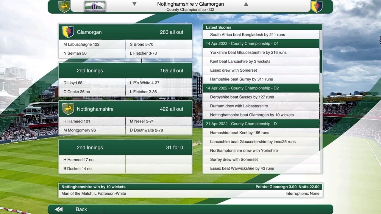 Cricket Captain 2022 — Screenshot 4