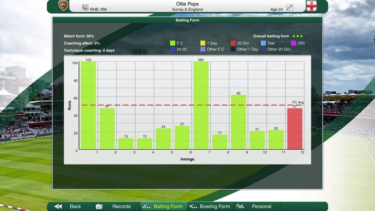 Cricket Captain 2022 — Screenshot 5