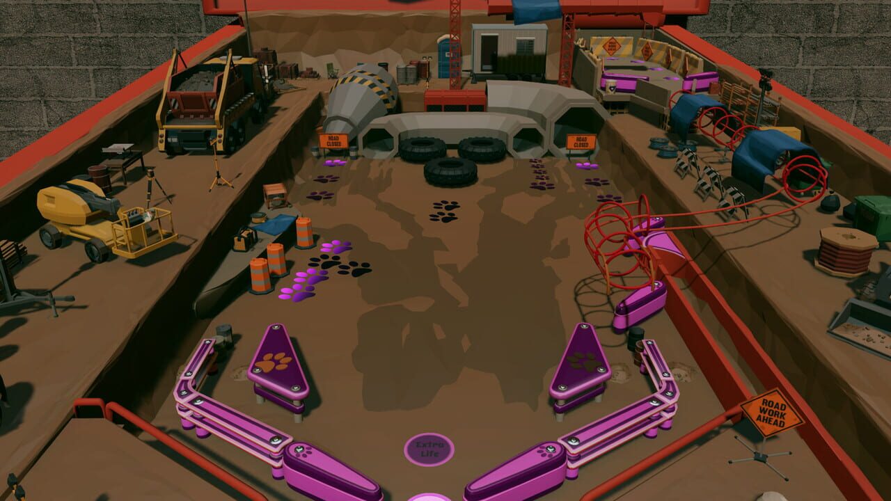 Roxy Raccoon's Pinball Panic: Construction Chaos Image