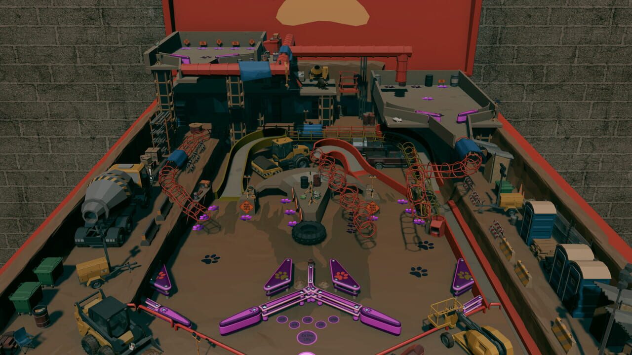 Roxy Raccoon's Pinball Panic: Construction Chaos Image