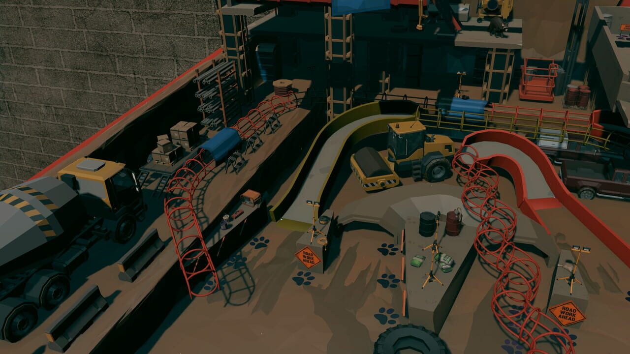 Roxy Raccoon's Pinball Panic: Construction Chaos Image