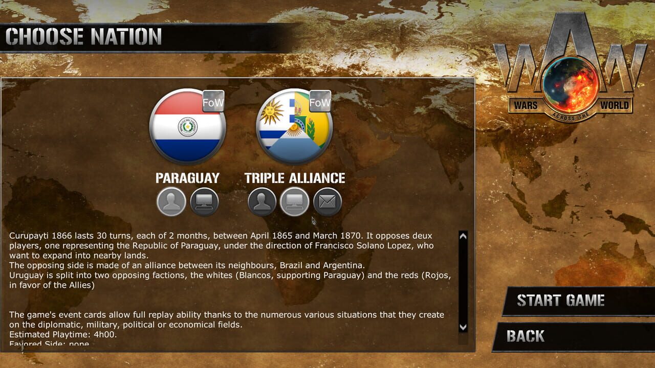 Wars Across the World: Curupayti 1866 Image