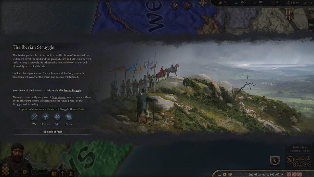 Crusader Kings III: Fate of Iberia Image