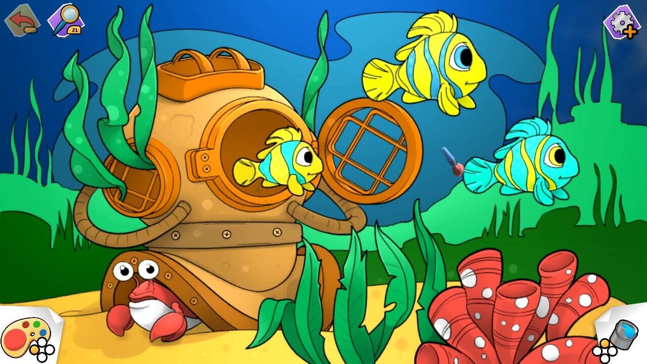 Coloring Book: Ocean Animals — Screenshot 3