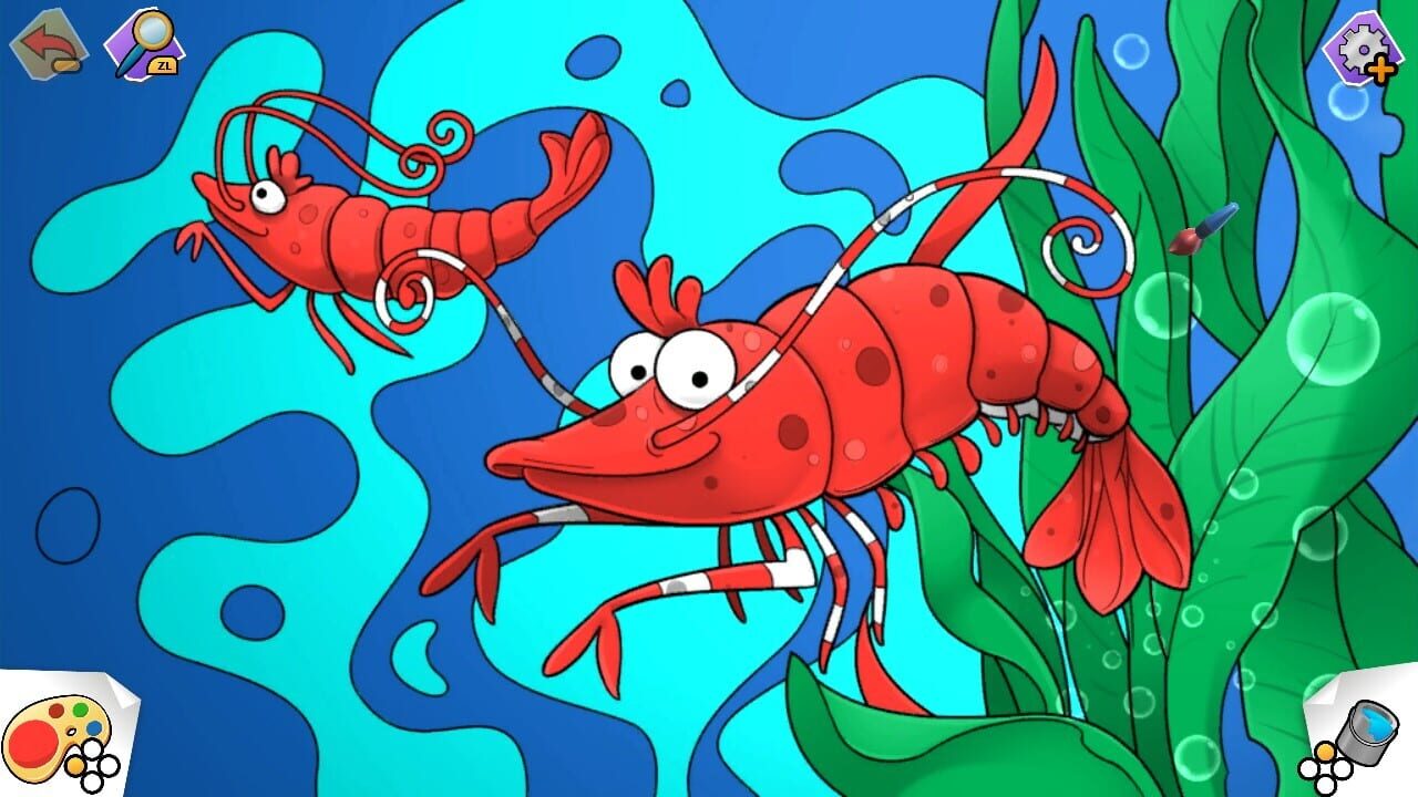 Coloring Book: Ocean Animals — Screenshot 4