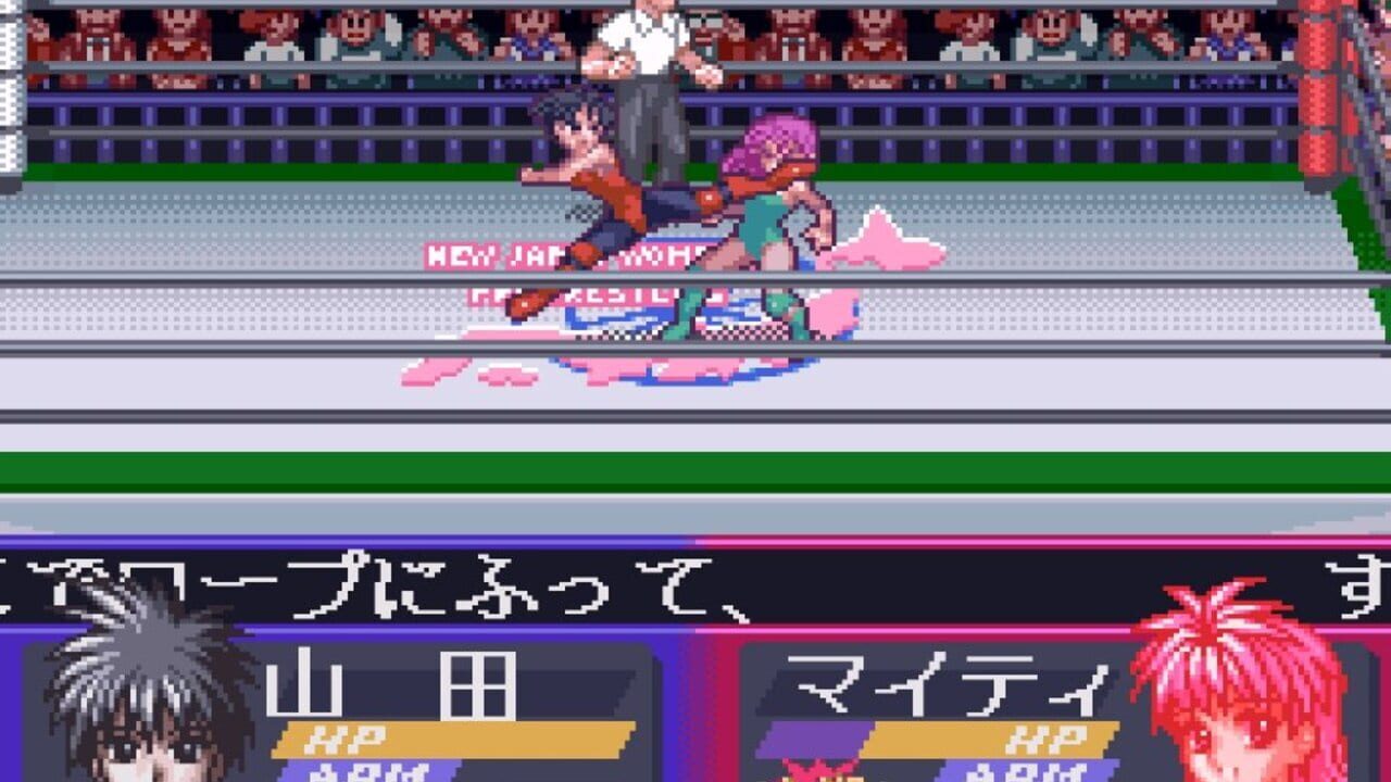Bishoujo Wrestler Retsuden: Blizzard Yuki Rannyuu!! — Screenshot 1