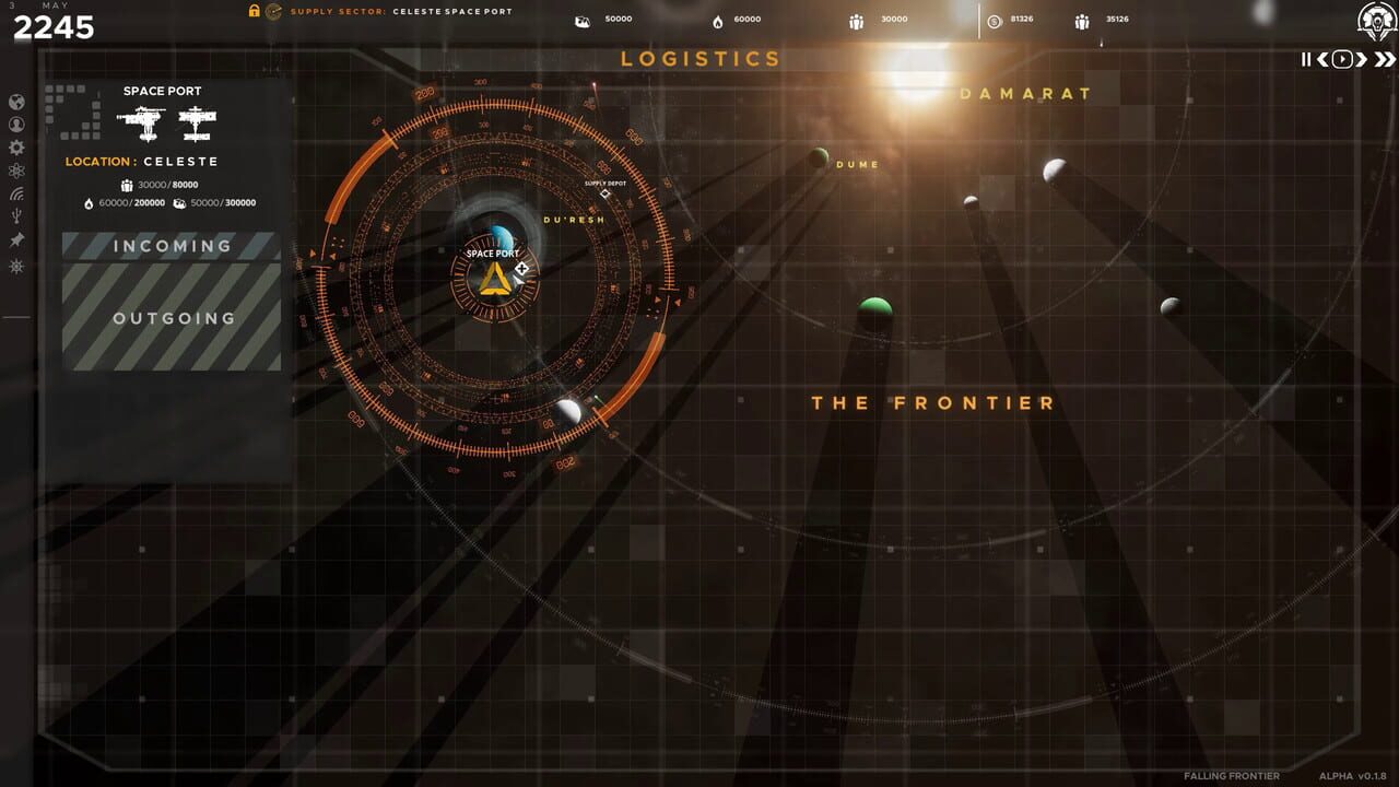 Screenshot de Falling Frontier