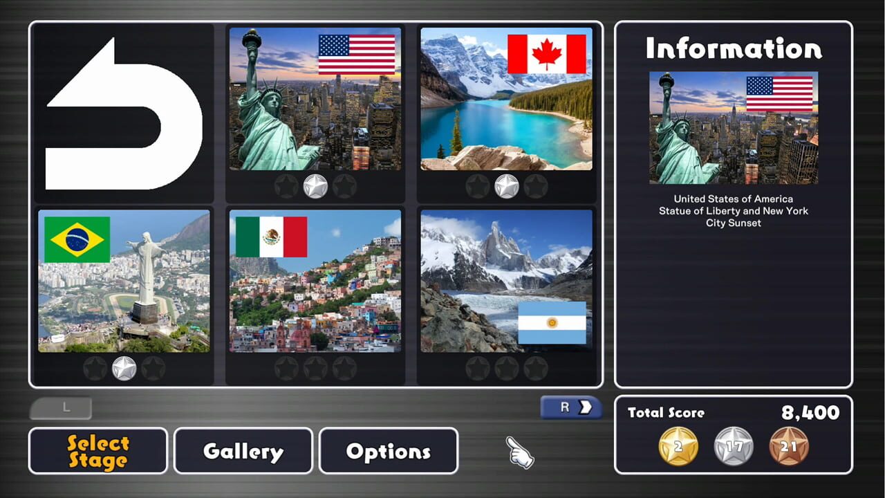 Jigsaw Masterpieces: Landscapes with Flags of the World - Americas vol.1 Image