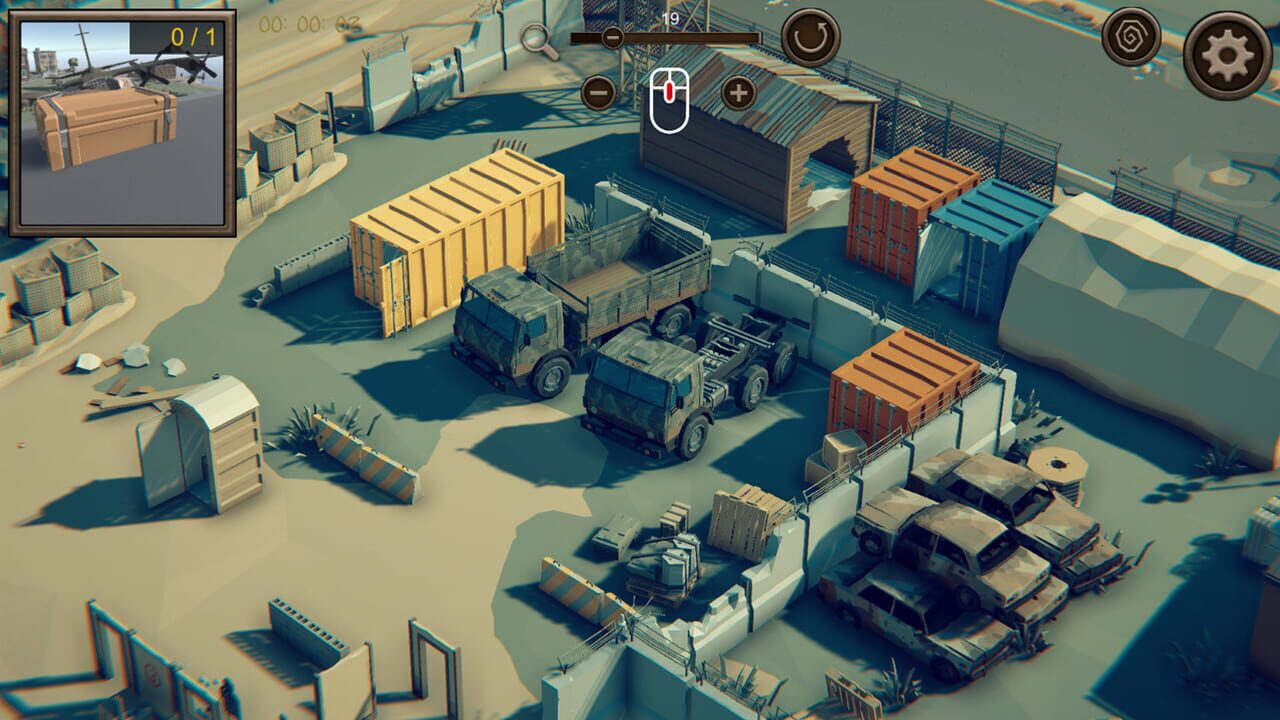 Hidden Battle Top-Down 3D — Screenshot 1