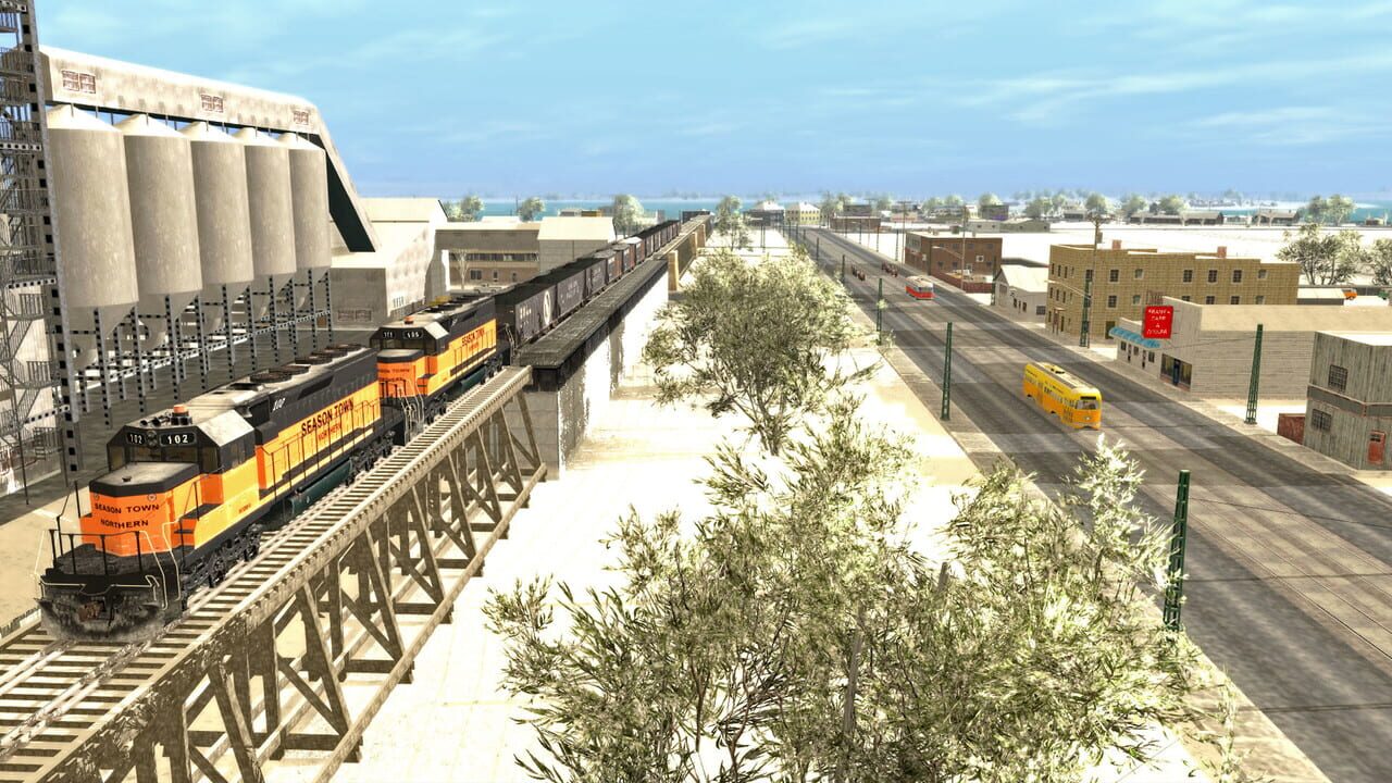 Trainz Railroad Simulator 2022: Season Town Northern Rail Road Route Image