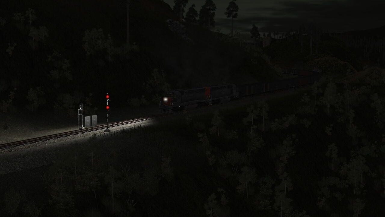 Trainz Railroad Simulator 2022: Halloween Night on Kickstarter County Image