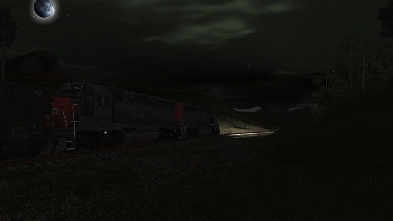 Trainz Railroad Simulator 2022: Halloween Night on Kickstarter County Image