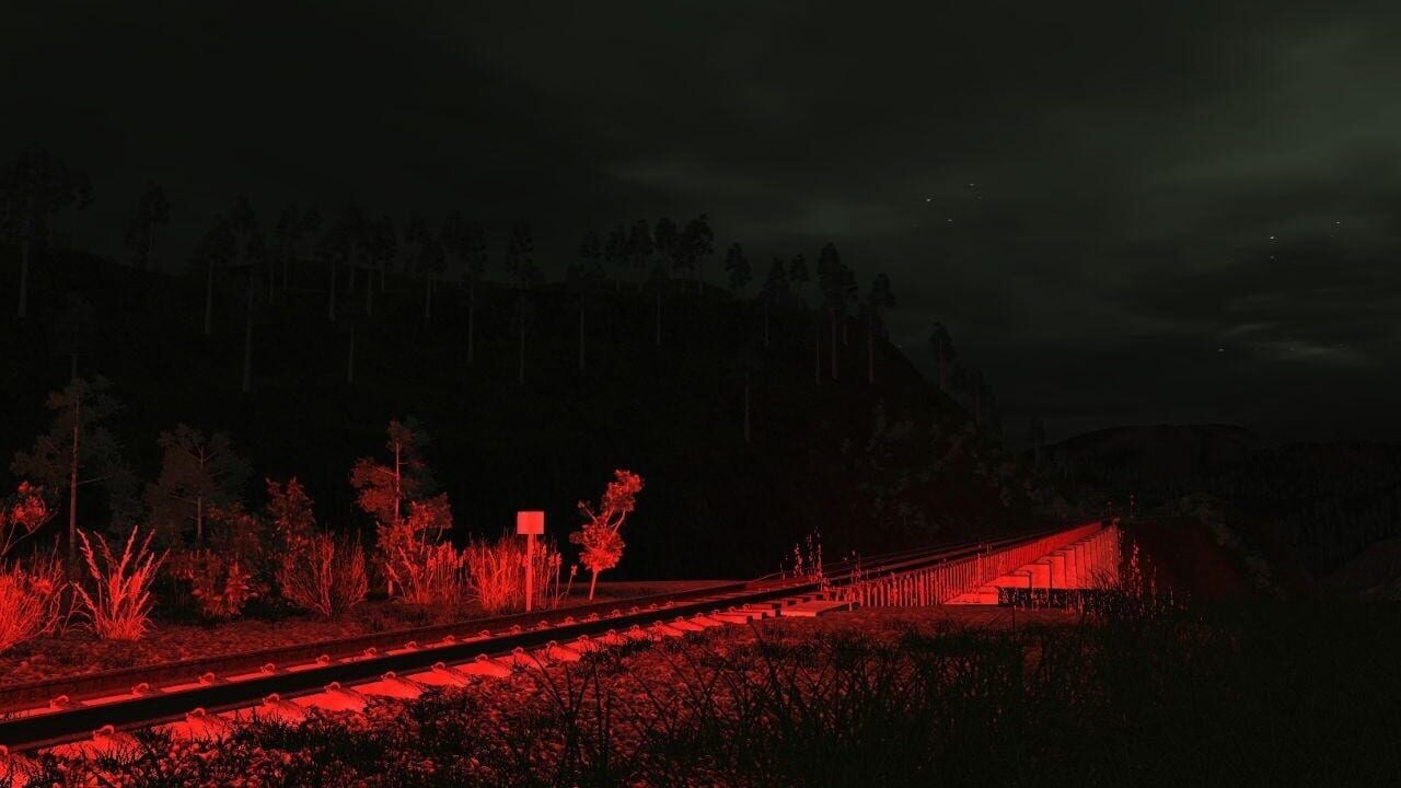 Trainz Railroad Simulator 2022: Halloween Night on Kickstarter County Image