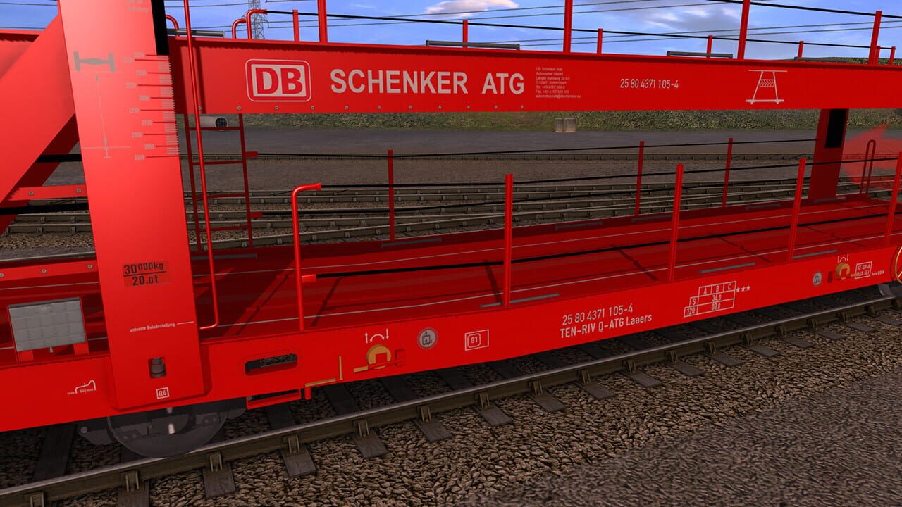 Trainz Railroad Simulator 2022: Laaers Car Transporter Image