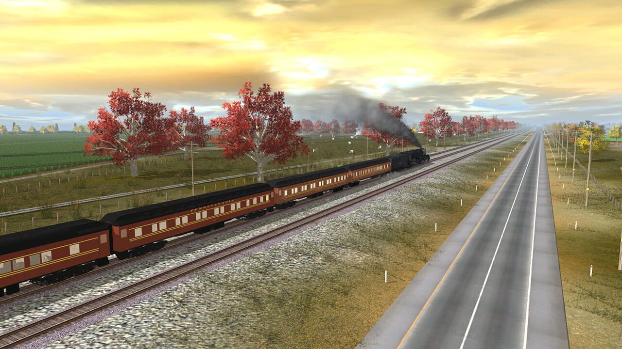 Trainz Railroad Simulator 2022: Fall Harvest Nebraska Image