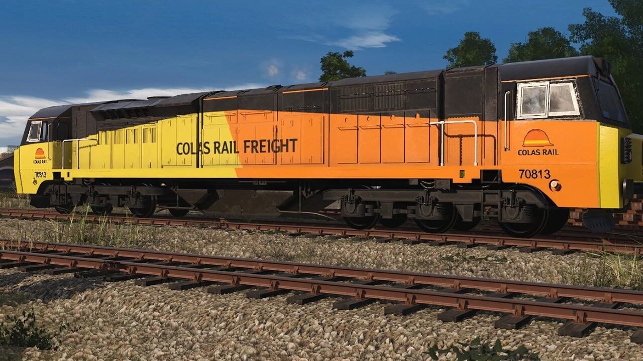 Trainz Railroad Simulator 2022: British Rail Class 70 - Colas Rail Image