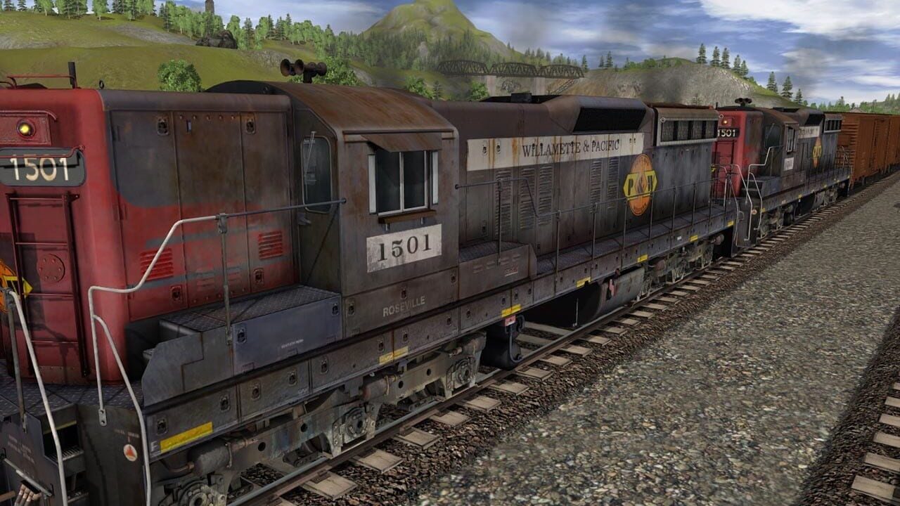 Trainz Railroad Simulator 2022: Willamette & Pacific SD7 #1501 Image