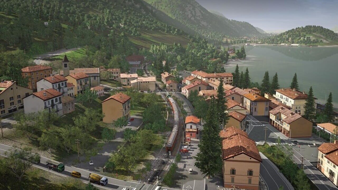 Trainz Railroad Simulator 2022: Sebino Lake, Italy — Screenshot 2