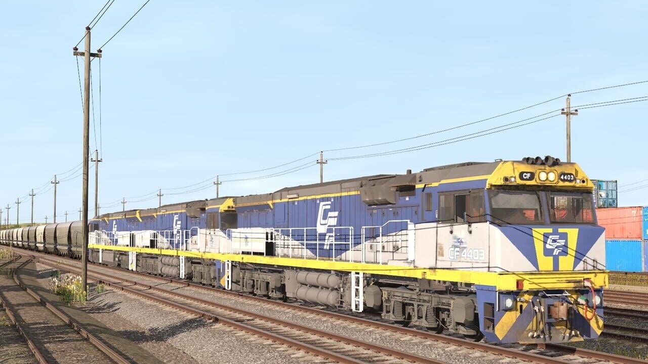 Trainz Railroad Simulator 2022: CFCLA, RailFirst, Freightliner GE C44aci Image