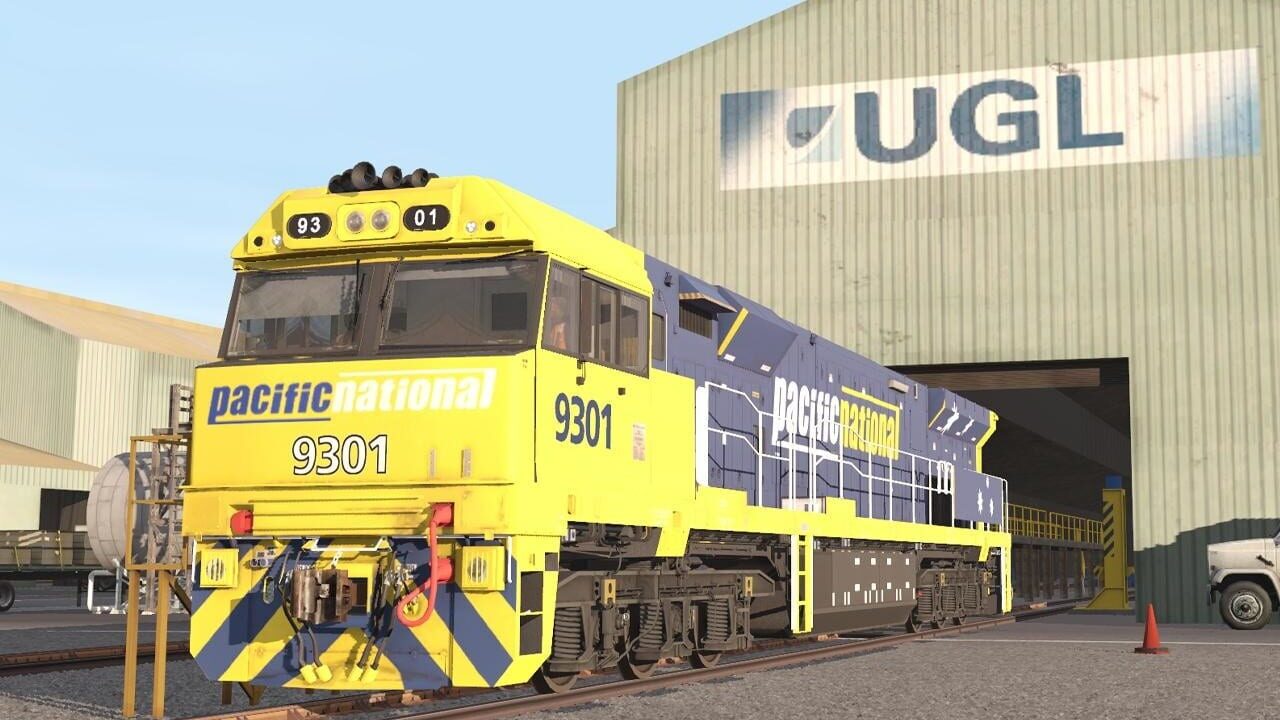 Trainz Railroad Simulator 2022: Pacific National 92 and 93 Class Locomotives Image