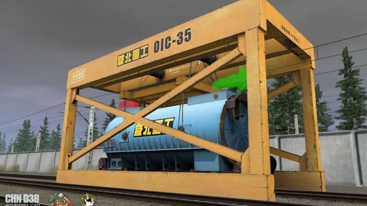 Trainz Plus: China D38 Schnabel Car - Red — Screenshot 5