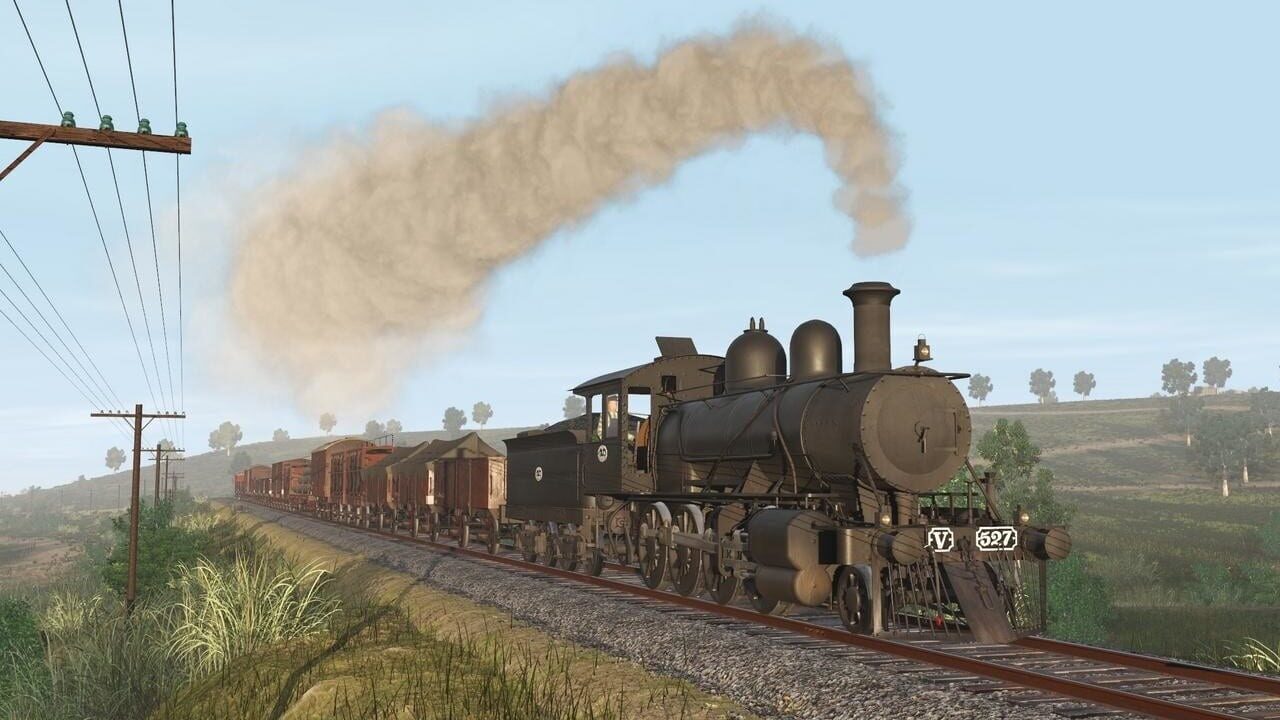 Trainz Railroad Simulator 2022: Victorian Railways V class FL Black Image