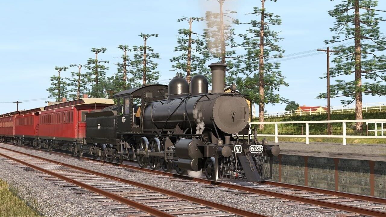 Trainz Railroad Simulator 2022: Victorian Railways V class FL Black Image