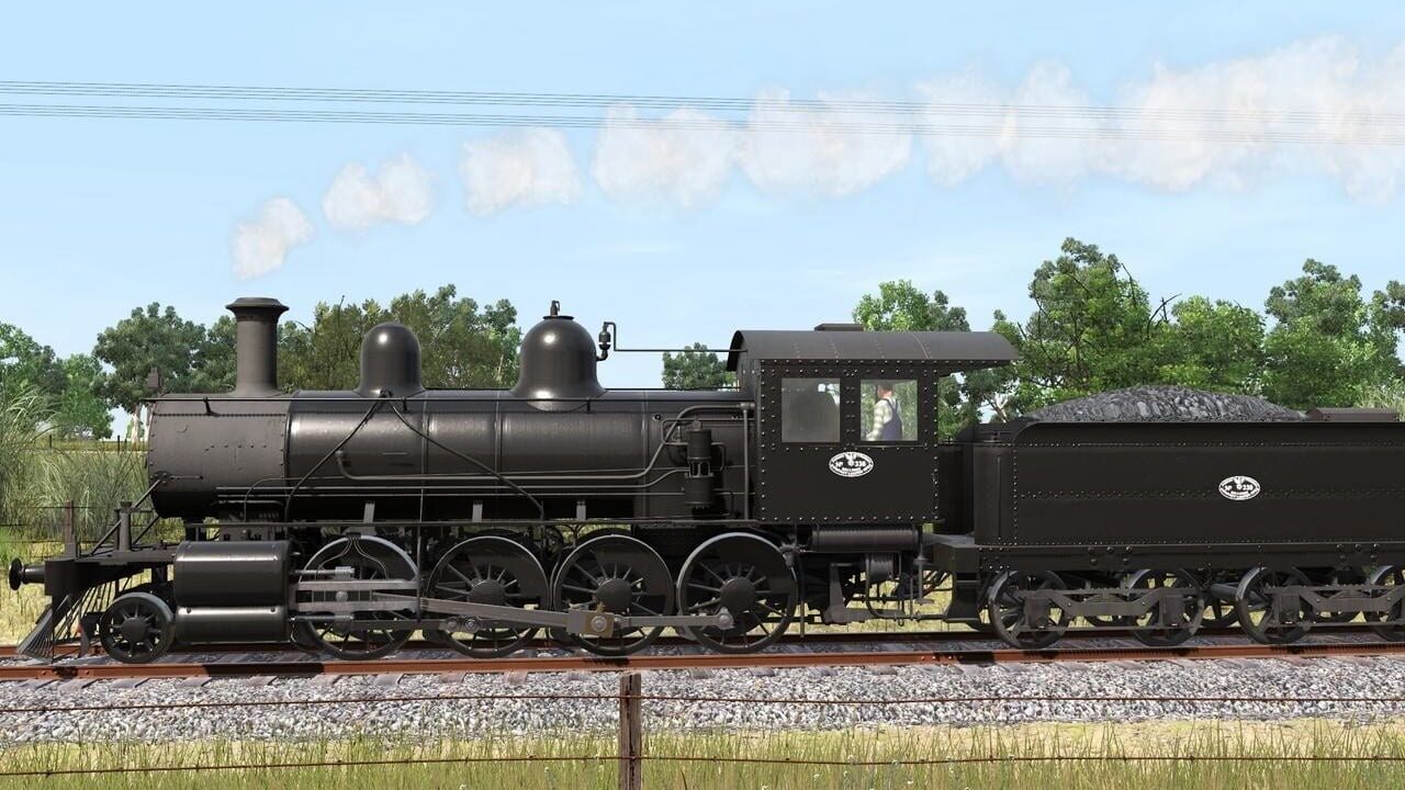 Trainz Railroad Simulator 2022: Victorian Railways V class FL Black Image